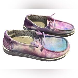 Hey Dude Girl’s Wendy Youth Dreamer Unicorn Size Y1-L2 (1.5)